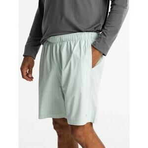 FREEFLY Mens Breeze Outdoor Shorts 3XL Light Green 8" Inseam Lightweight NWT